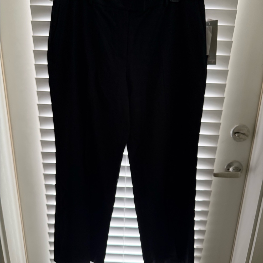 Jones New York Black Platinum Stretch Pants
